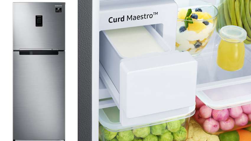 Samsung RT28T3523S8/HL (244L 3 Star Inverter Frost Free Double Door Refrigerator with Curd Maestro)